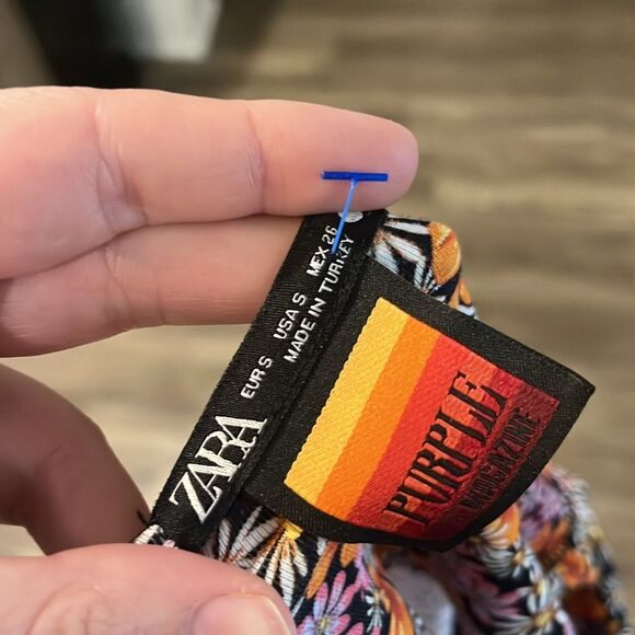 Zara x Purple Magazine Off-Shoulder Jumpsuit - Picture 7 of 8